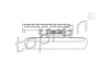 TOPRAN 721 743 Door Handle